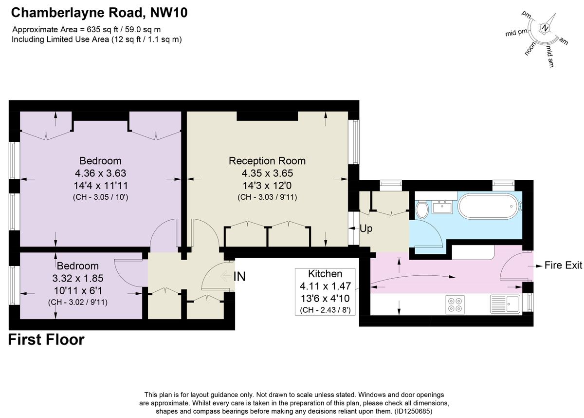 Квартира в Лондоне, Великобритания, 59 м² - фото 17