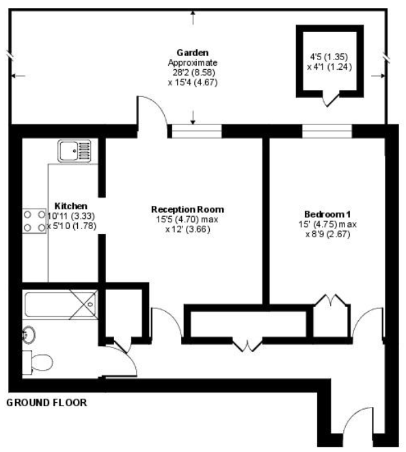Квартира в Лондоне, Великобритания, 48 м² - фото 18