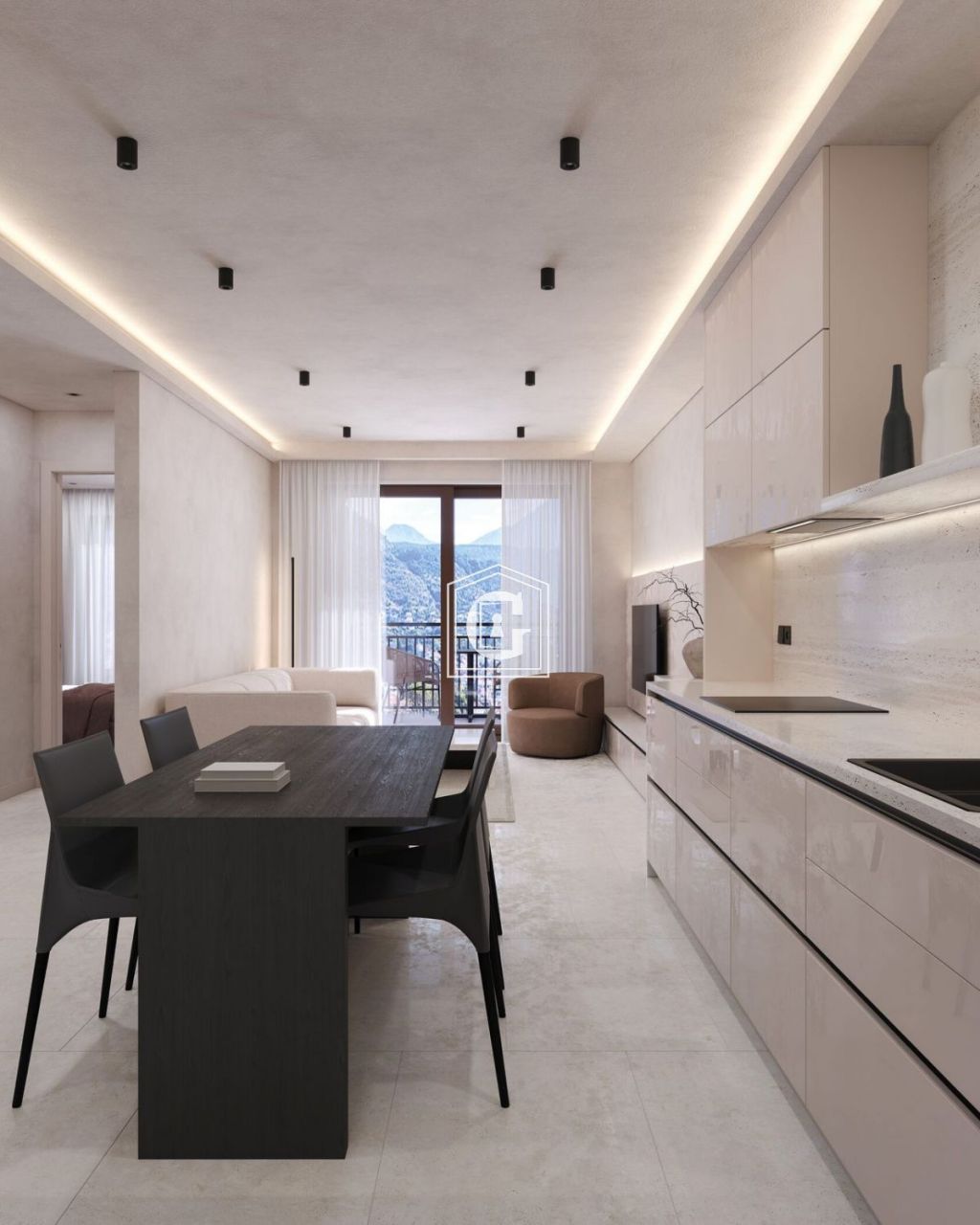 Апартаменты в Тивате, Черногория, 33 м² - фото 1