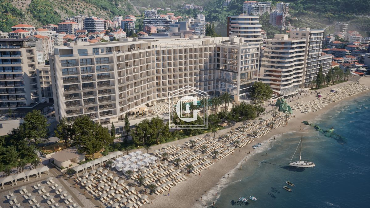 Апартаменты в Бечичи, Черногория, 53 м² - фото 1