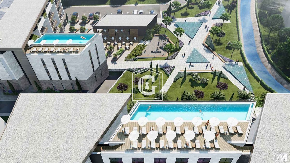 Апартаменты в Тивате, Черногория, 38 м² - фото 1