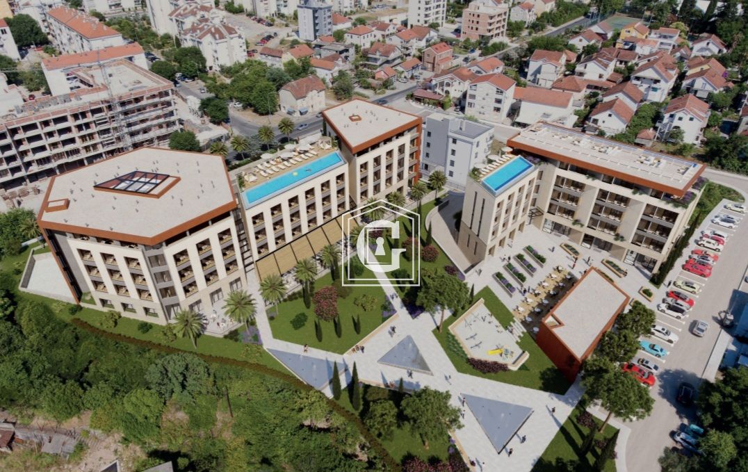 Апартаменты в Тивате, Черногория, 45 м² - фото 2