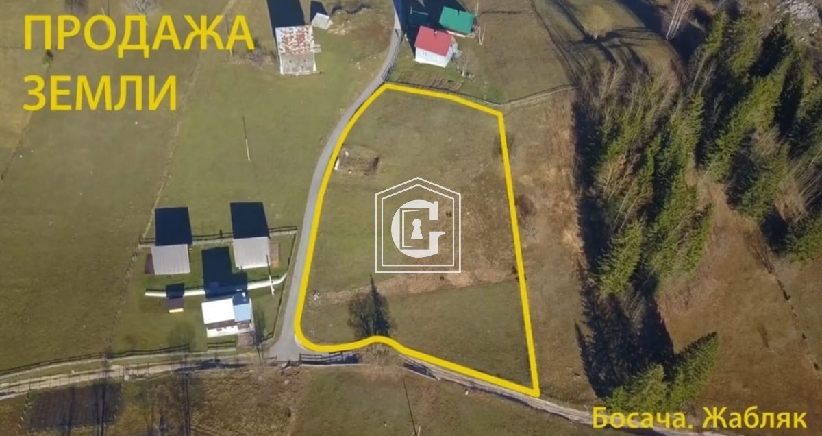 Земля в Жабляке, Черногория, 2 400 м² - фото 2