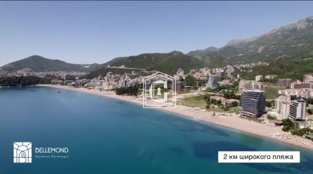 Апартаменты в Бечичи, Черногория, 42 м² - фото 3