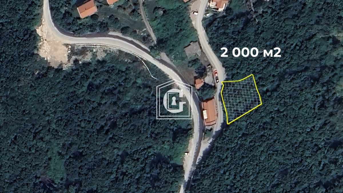 Земля в Будве, Черногория, 2 000 м² - фото 3