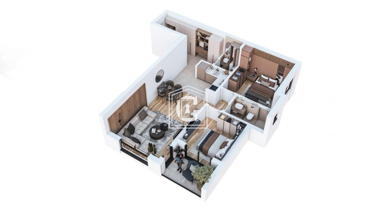 Апартаменты в Баре, Черногория, 71 м² - фото 3