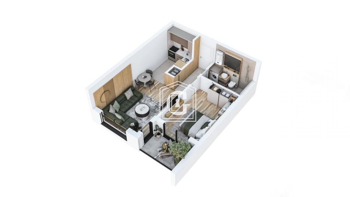 Апартаменты в Баре, Черногория, 47 м² - фото 4