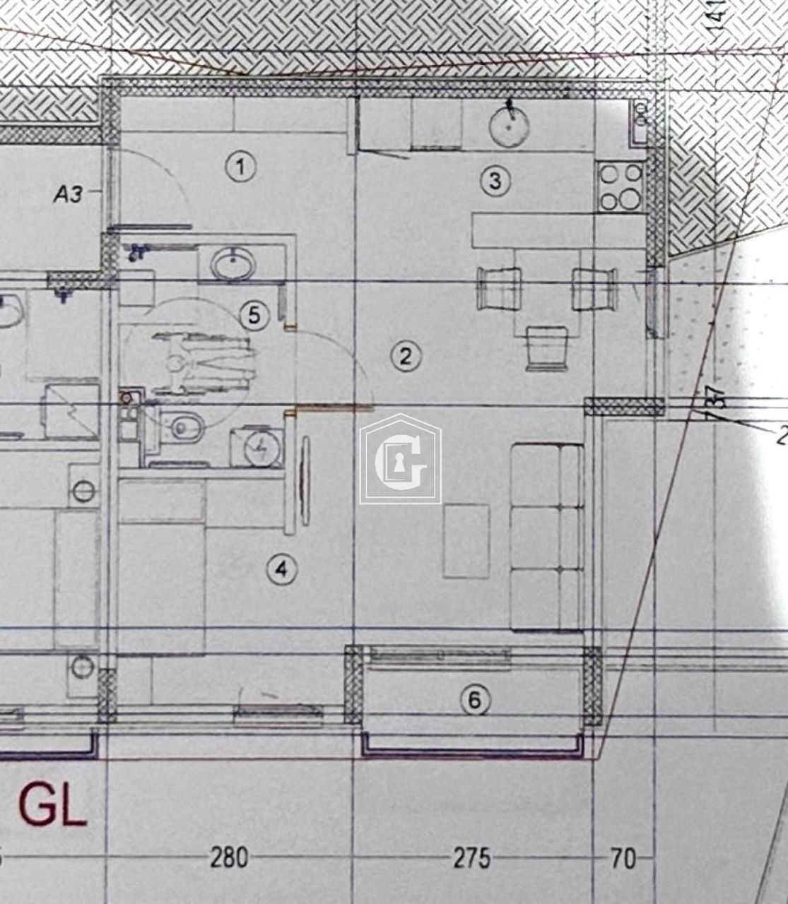 Апартаменты в Будве, Черногория, 38 м² - фото 5