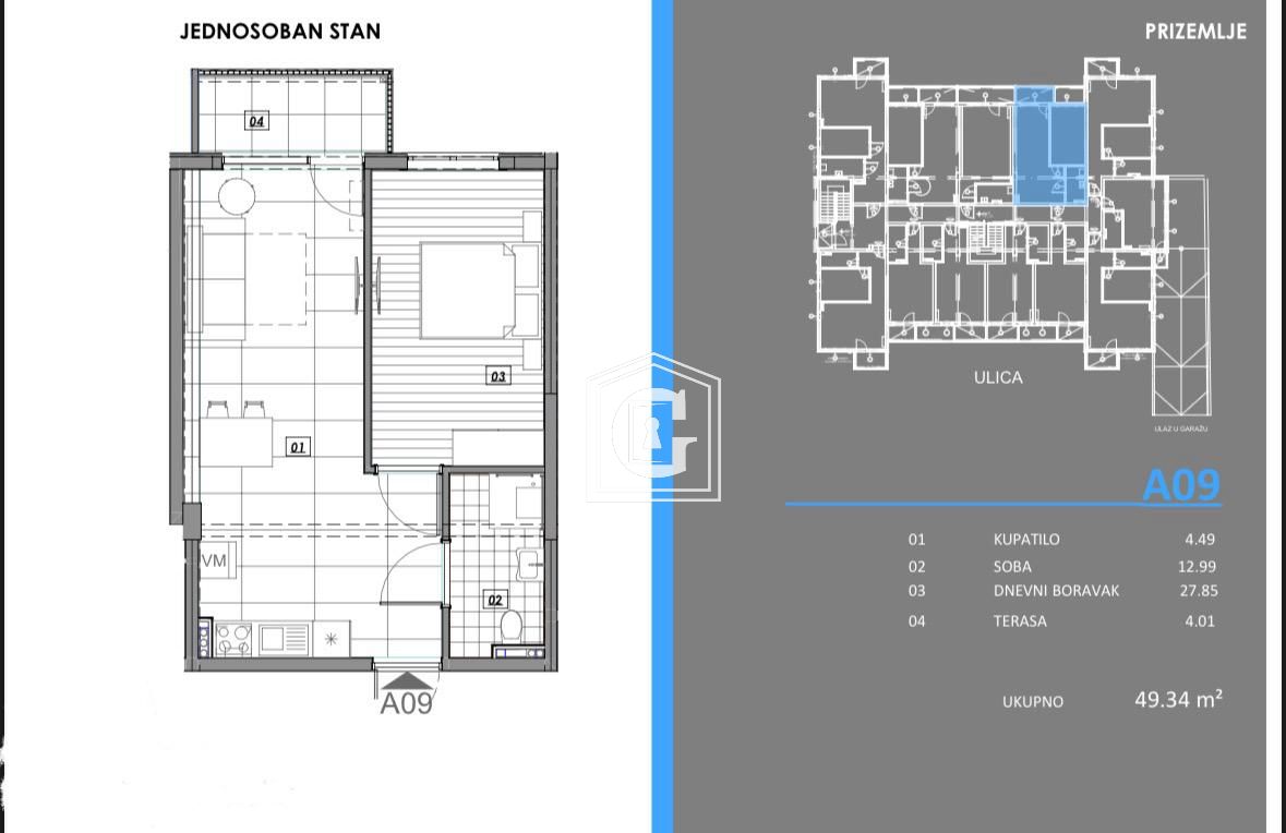 Апартаменты в Радановичах, Черногория, 50 м² - фото 10