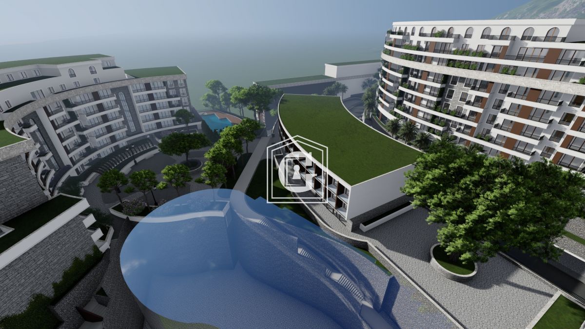 Апартаменты в Бечичи, Черногория, 50 м² - фото 12