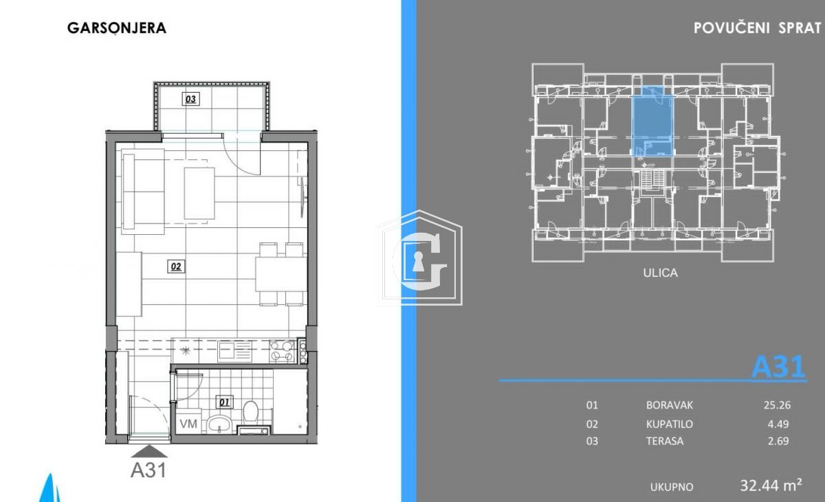 Апартаменты в Тивате, Черногория, 33 м² - фото 13