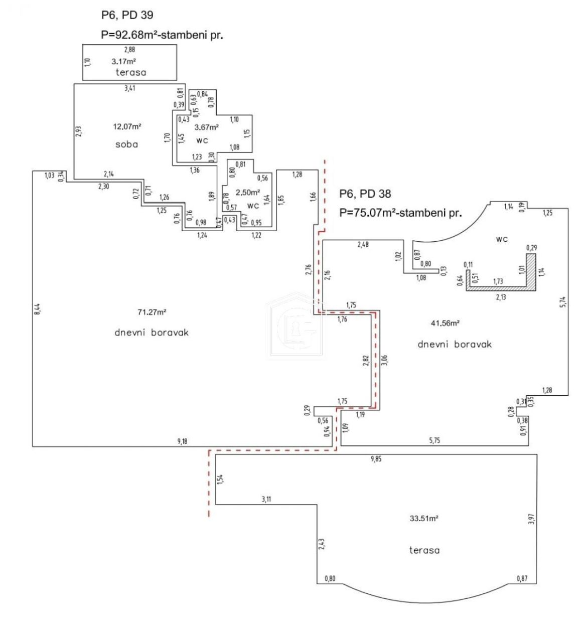 Апартаменты в Бечичи, Черногория, 168 м² - фото 14