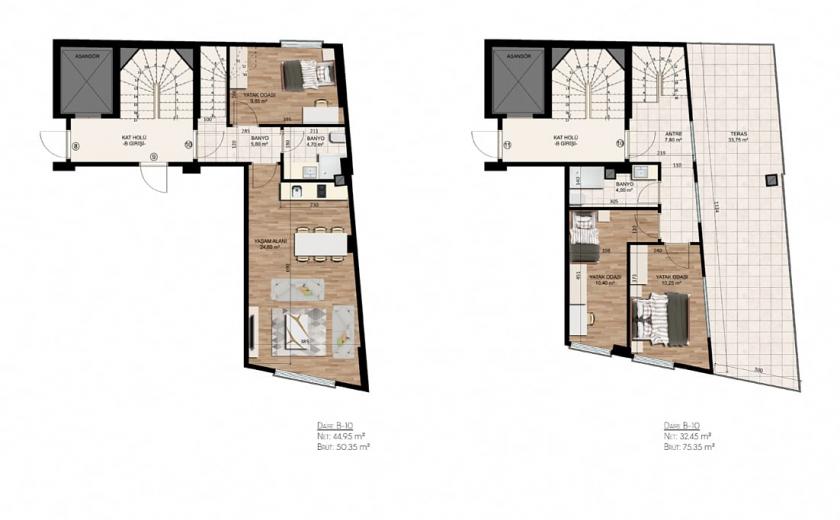Квартира в Стамбуле, Турция, 74 м² - фото 4