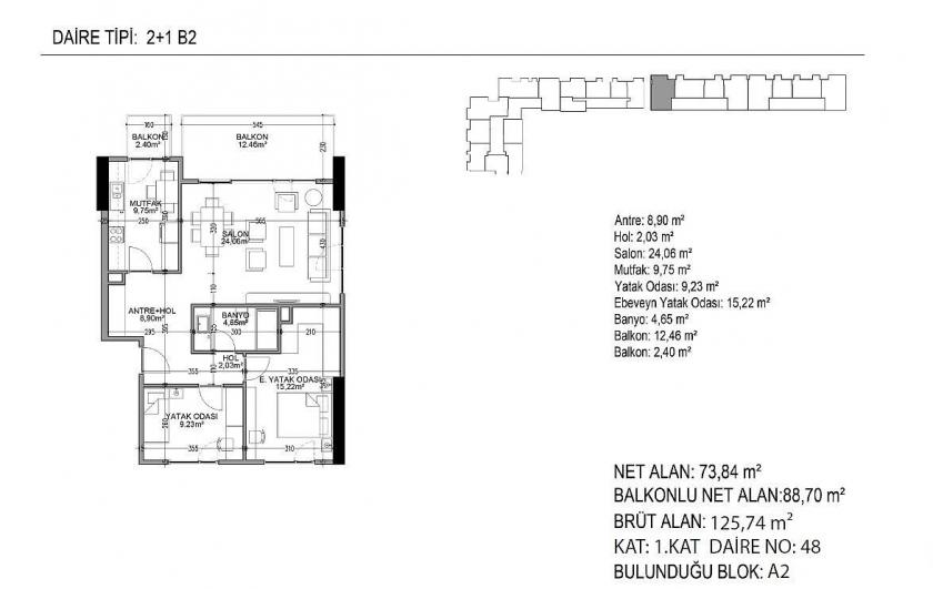 Квартира в Стамбуле, Турция, 93 м² - фото 6