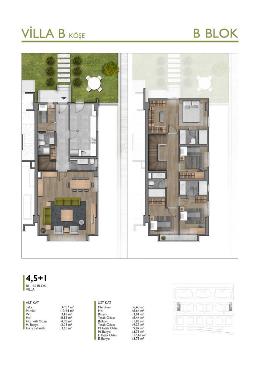 Вилла в Башакшехире, Турция, 216 м² - фото 6