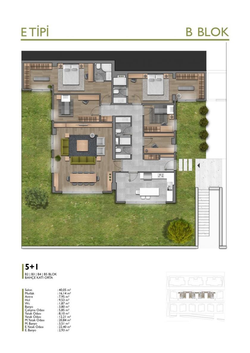 Вилла в Башакшехире, Турция, 216 м² - фото 9