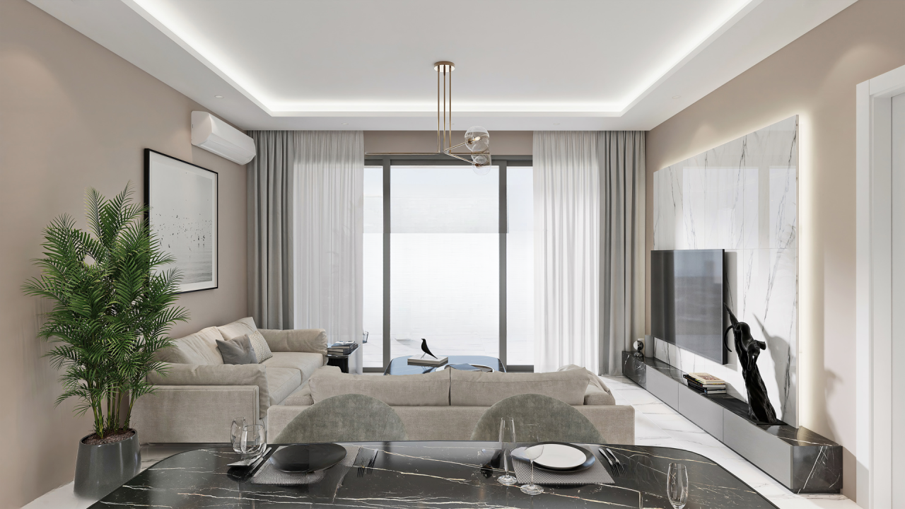 Квартира в Айос-Атанасиосе, Кипр, 76 м² - фото 1