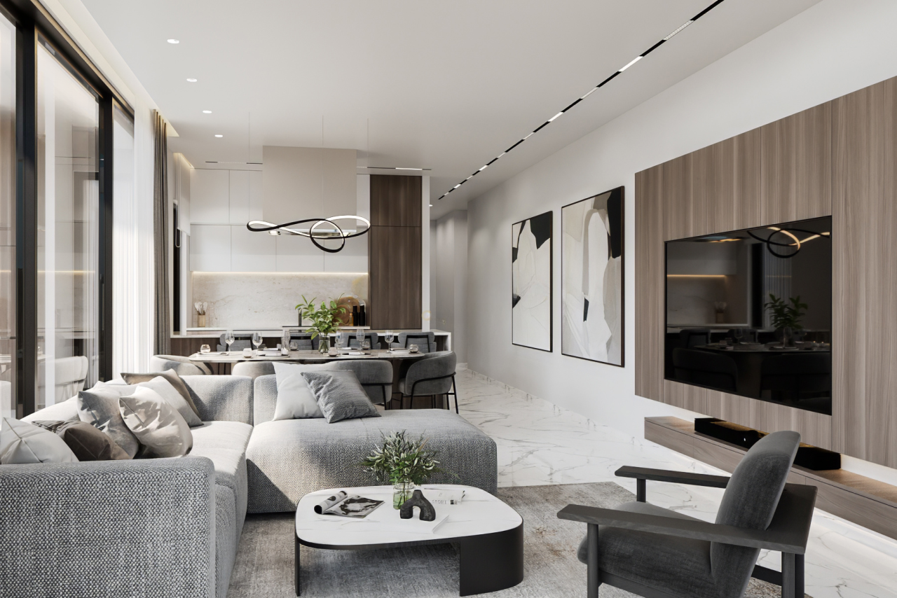 Квартира в Ермасойе, Кипр, 87 м² - фото 1