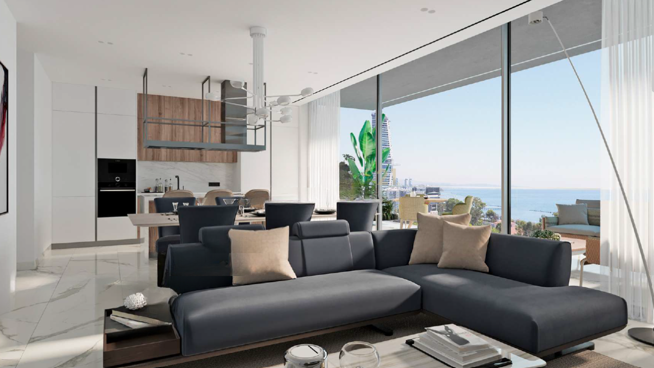 Квартира в Лимасоле, Кипр, 80 м² - фото 2