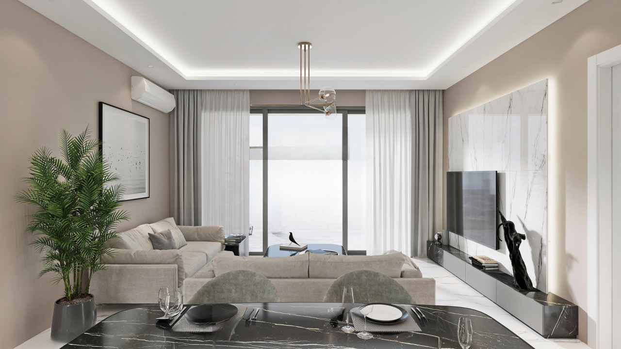 Квартира в Айос-Атанасиосе, Кипр, 76 м² - фото 2