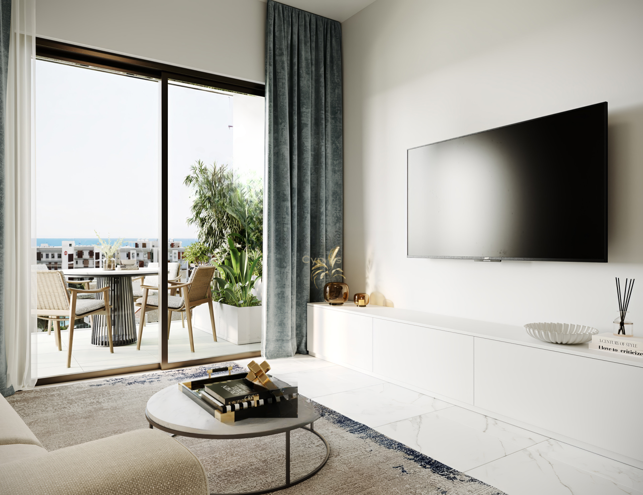 Квартира в Мутайяке, Кипр, 55 м² - фото 3