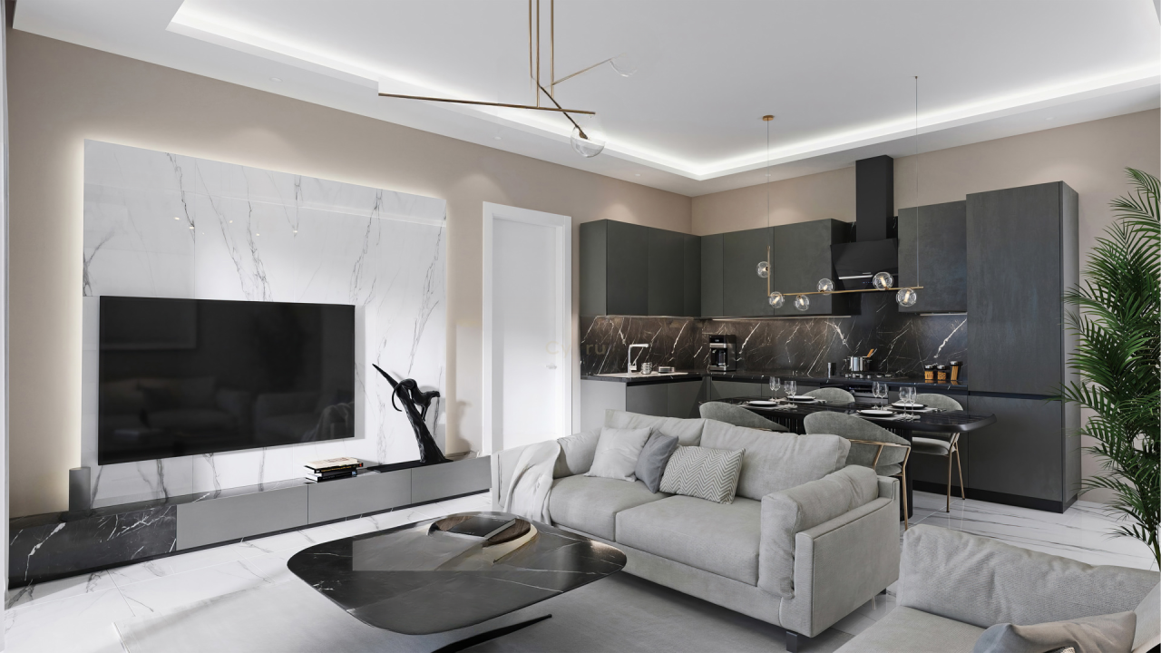 Квартира в Айос-Атанасиосе, Кипр, 76 м² - фото 3