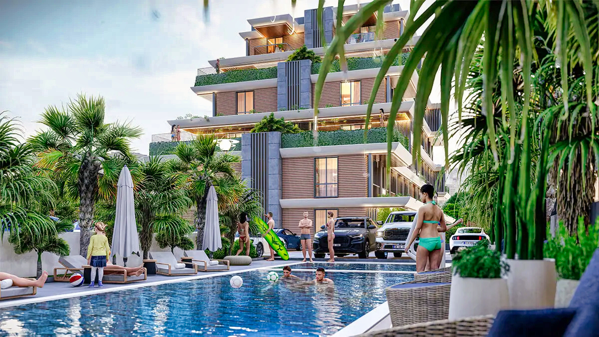 Квартира Алтынташ, Турция, 40 м² - фото 5