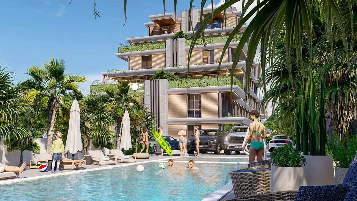 Квартира Алтынташ, Турция, 40 м² - фото 11