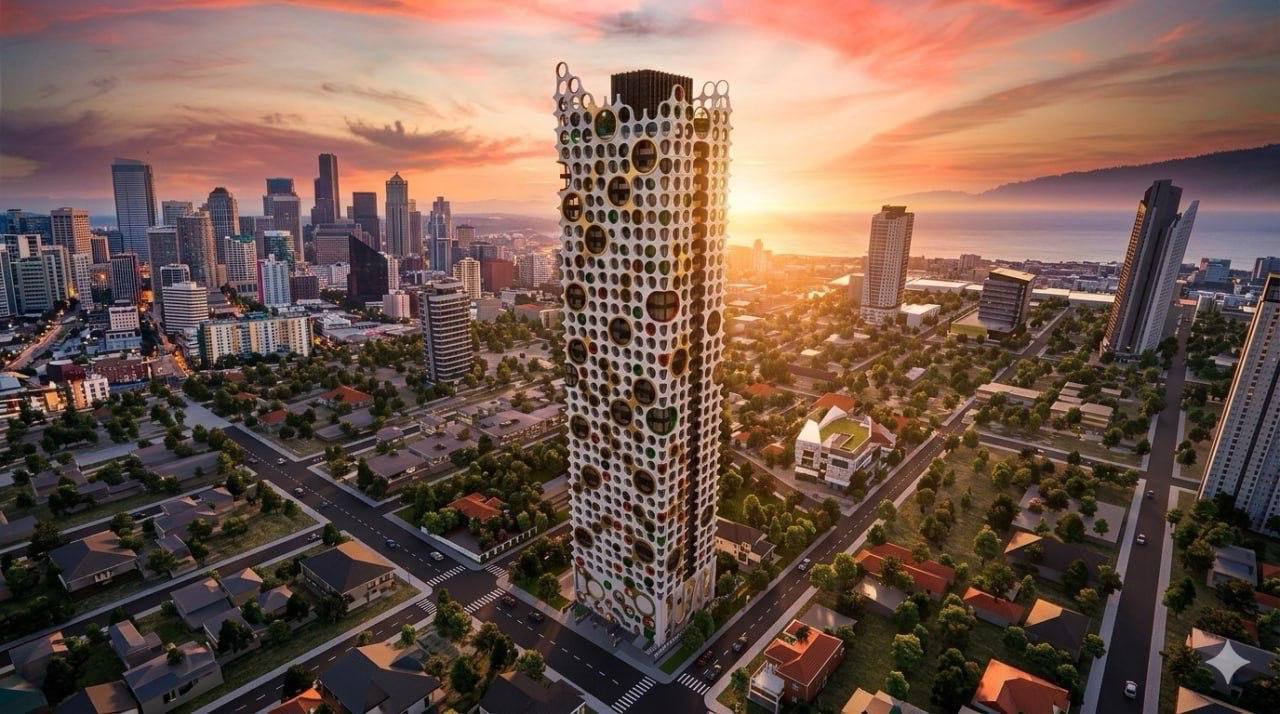 Апартаменты в Пномпене, Камбоджа, 38 м² - фото 1