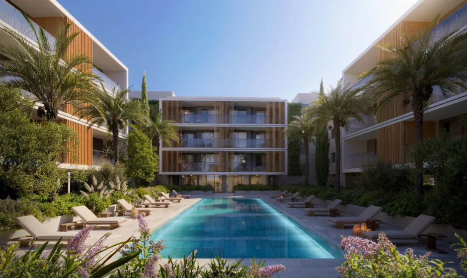 Апартаменты в Пафосе, Кипр, 55.2 м² - фото 1