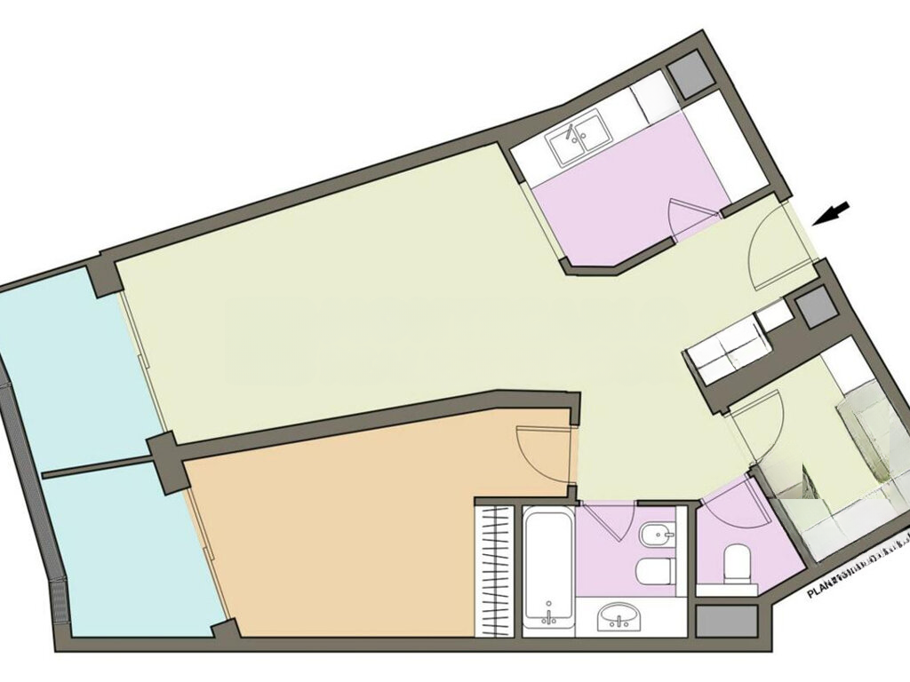 Квартира в Сен-Романе, Монако, 81 м² - фото 2
