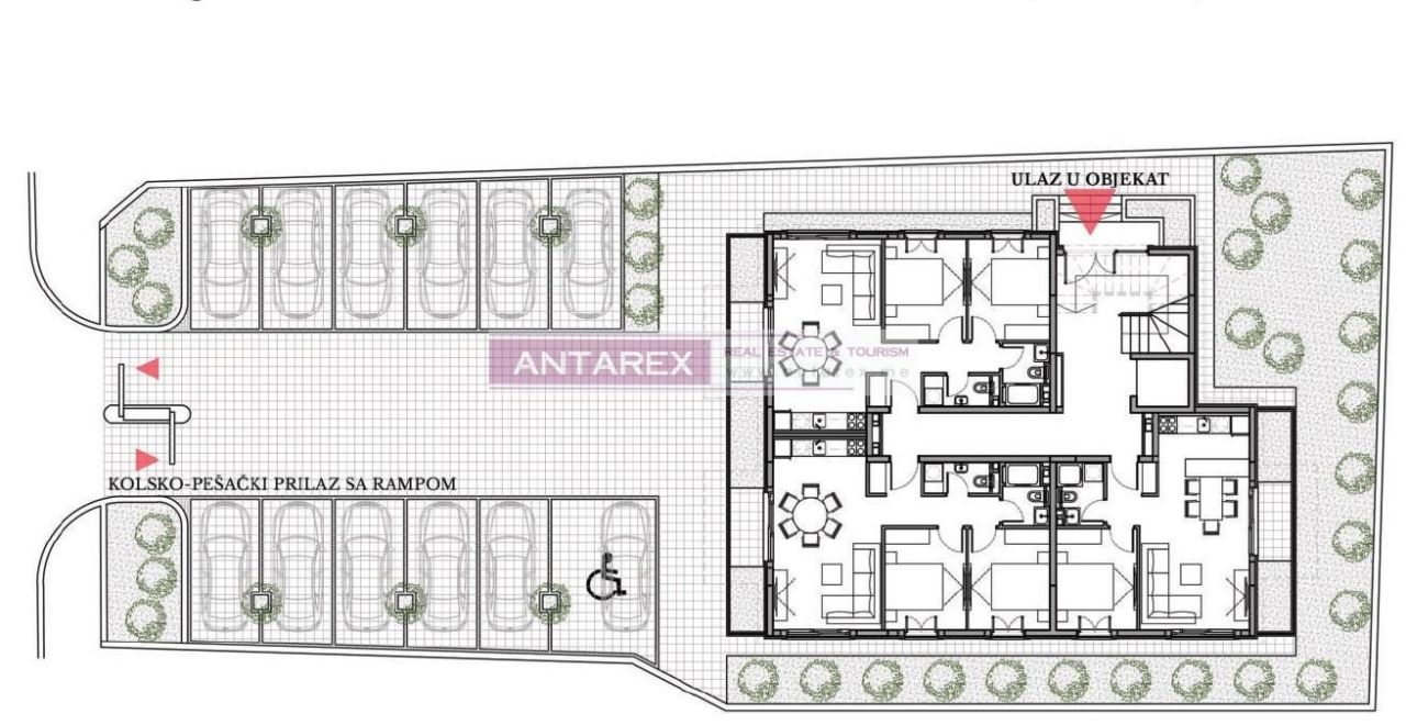 Апартаменты в Дженовичах, Черногория, 42 м² - фото 12
