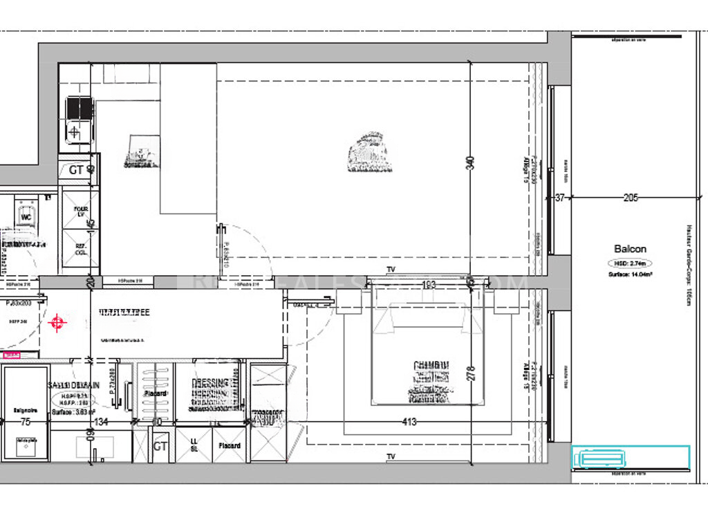 Квартира в Сен-Романе, Монако, 70 м² - фото 7