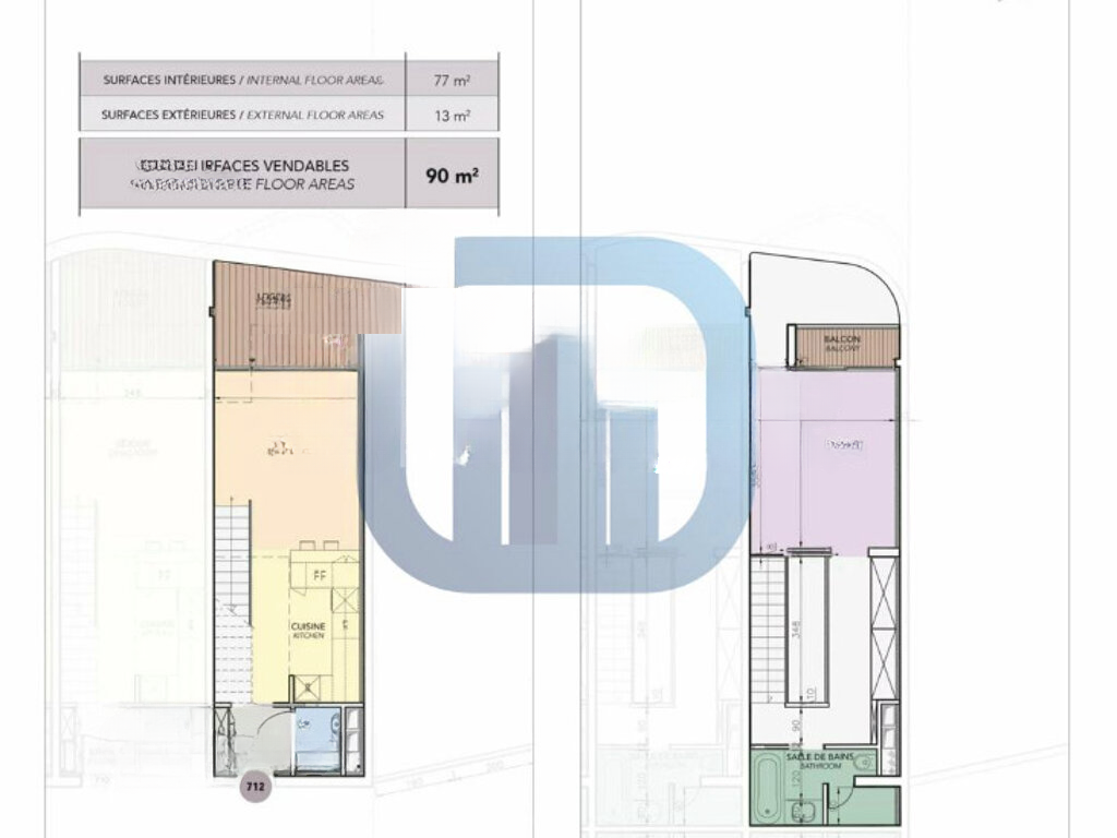 Квартира в Ла-Кондамине, Монако, 90 м² - фото 7