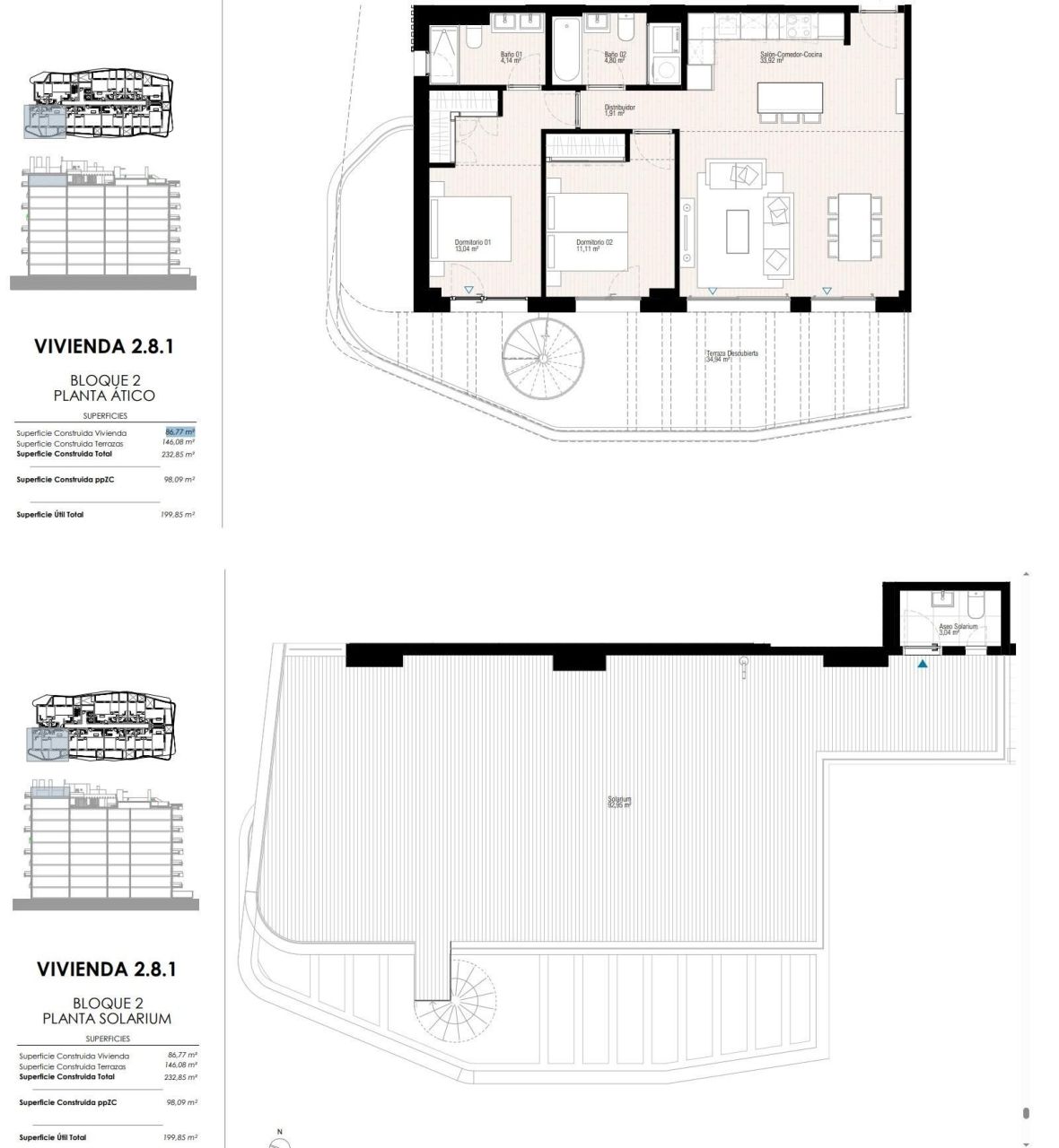 Пентхаус в Вильяхойосе, Испания, 111 м² - фото 18