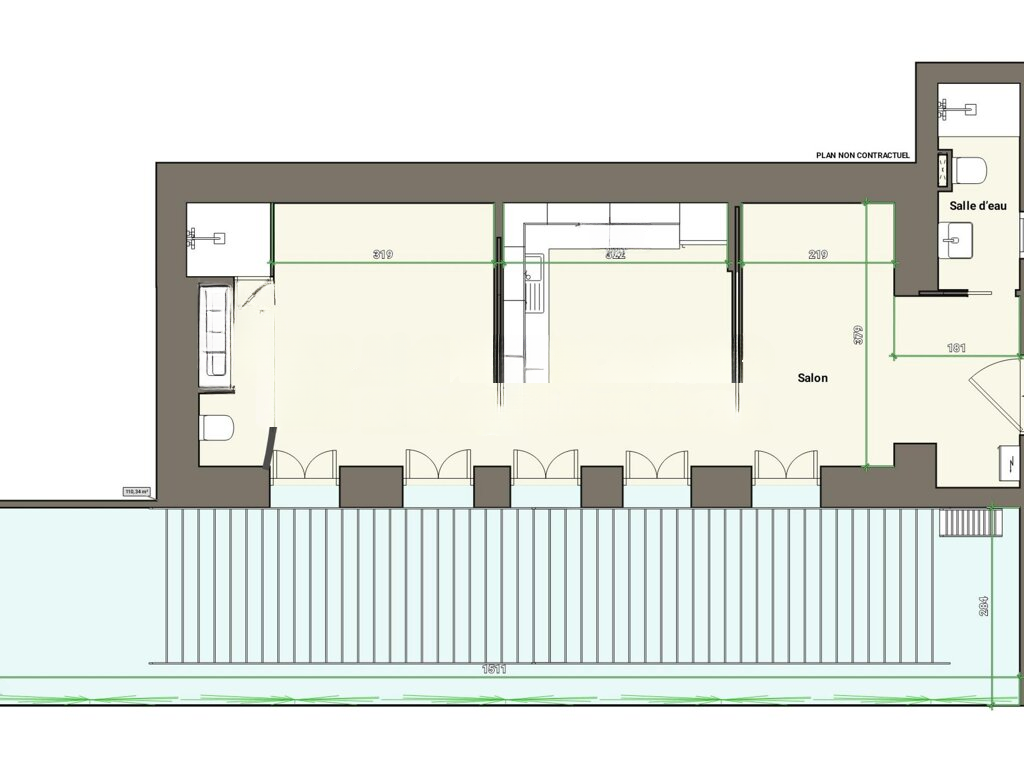 Квартира в Монегетти, Монако, 105 м² - фото 8