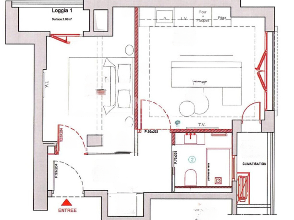 Квартира в Монте Карло, Монако, 53 м² - фото 10