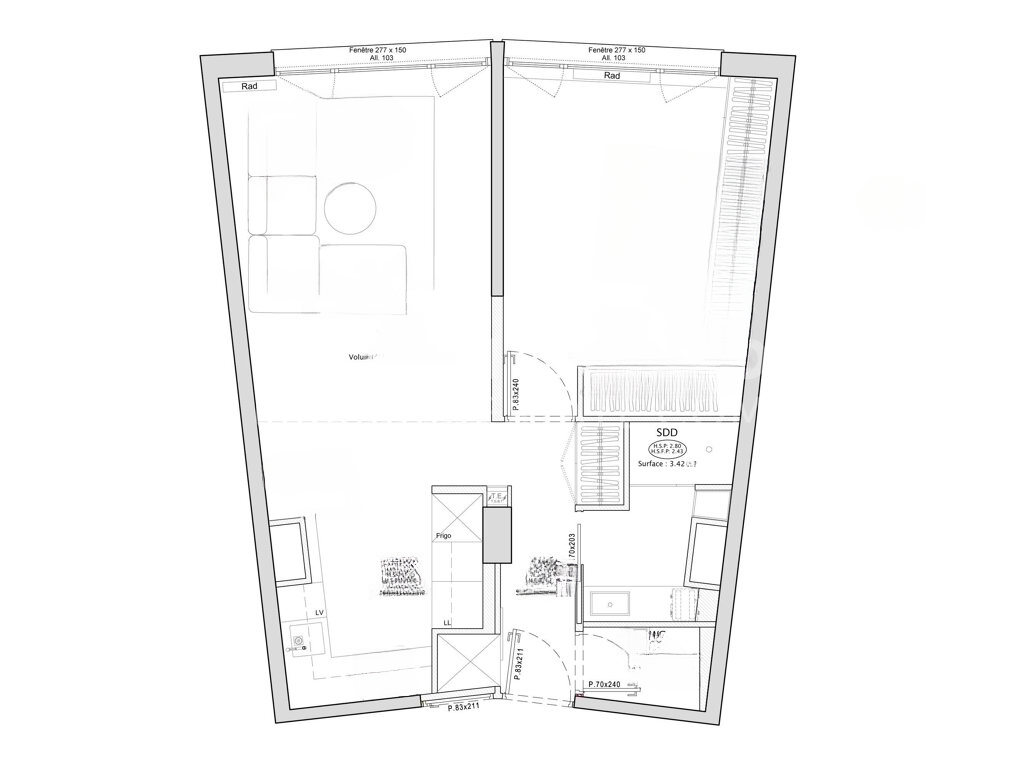 Квартира в Сен-Романе, Монако, 50 м² - фото 12