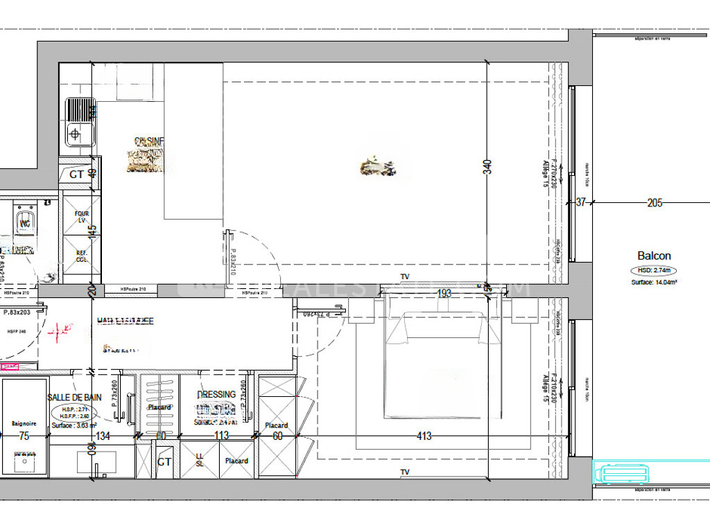 Квартира в Сен-Романе, Монако, 70 м² - фото 13