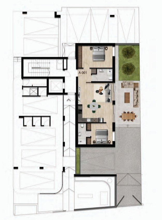 Апартаменты в Пафосе, Кипр, 81 м² - фото 11