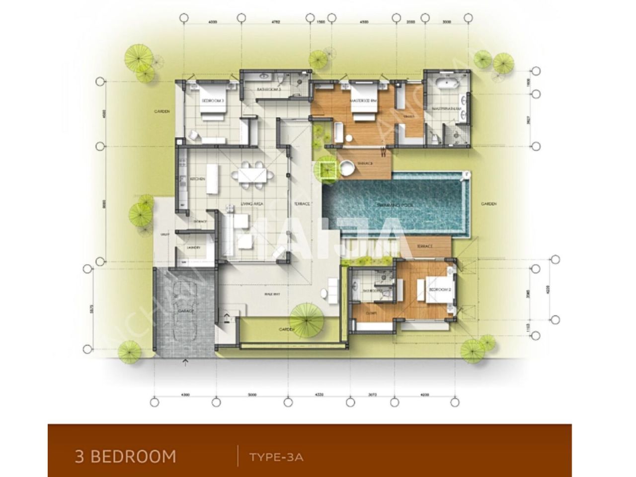 Апартаменты на острове Пхукет, Таиланд, 224 м² - фото 2