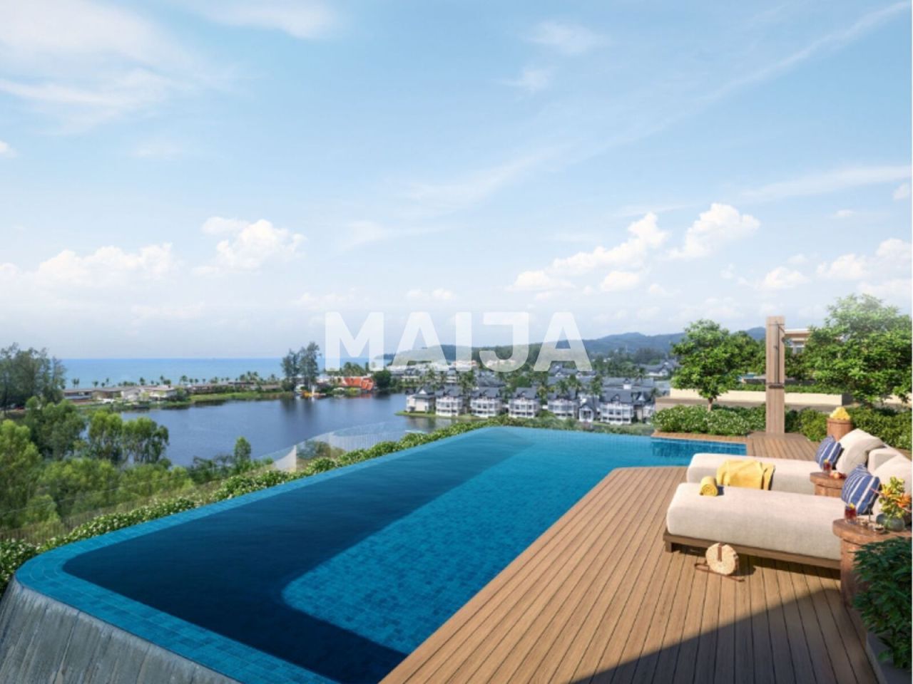 Апартаменты на острове Пхукет, Таиланд, 75 м² - фото 3