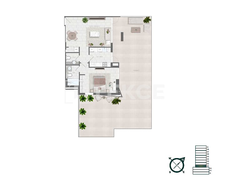 Апартаменты Аль-Сатва, ОАЭ, 250 м² - фото 19