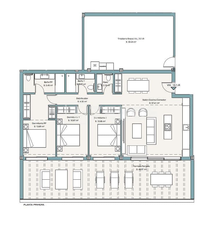 Апартаменты в Эстепоне, Испания, 60 м² - фото 19