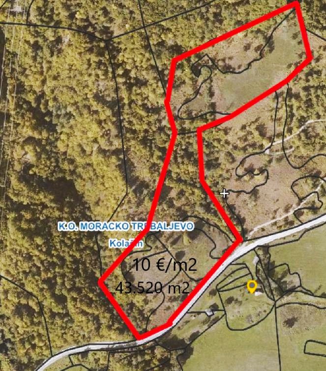 Земля в Колашине, Черногория, 9 814 м² - фото 3