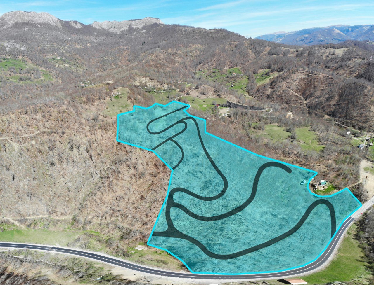 Земля в Колашине, Черногория, 73 000 м² - фото 2