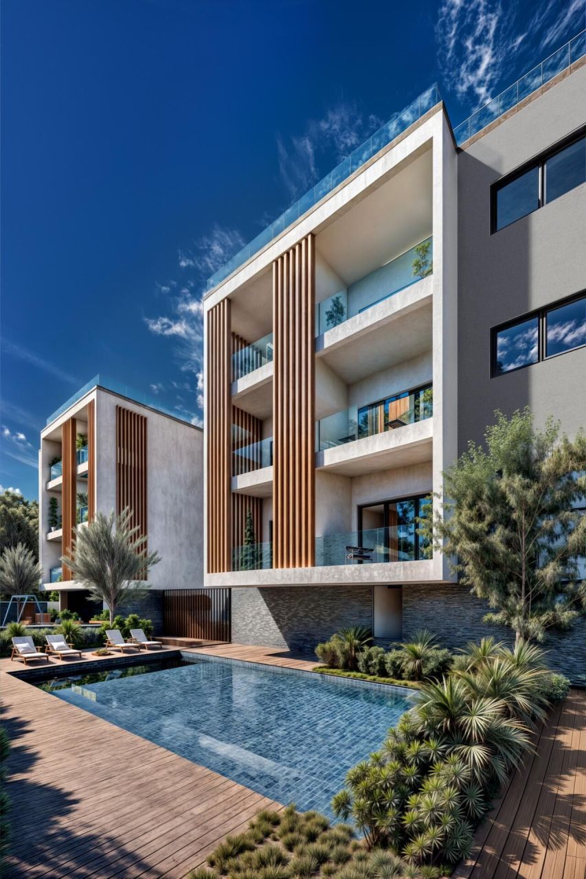 Апартаменты в Пафосе, Кипр, 90 м² - фото 7