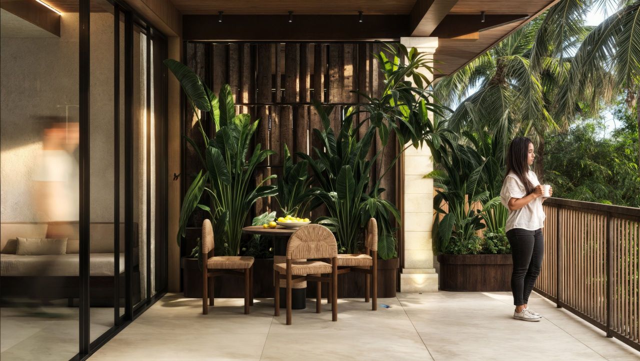 Апартаменты в Убуде, Индонезия, 66 м² - фото 8