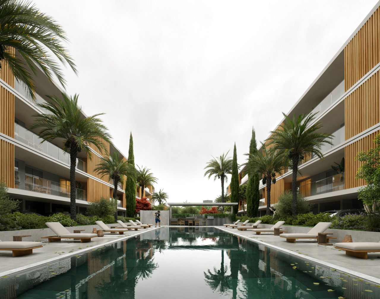 Апартаменты в Пафосе, Кипр, 53 м² - фото 8