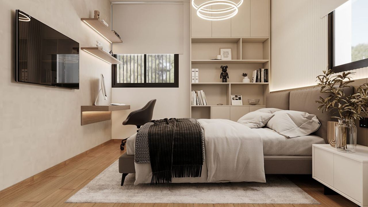 Апартаменты в Ларнаке, Кипр, 85 м² - фото 9